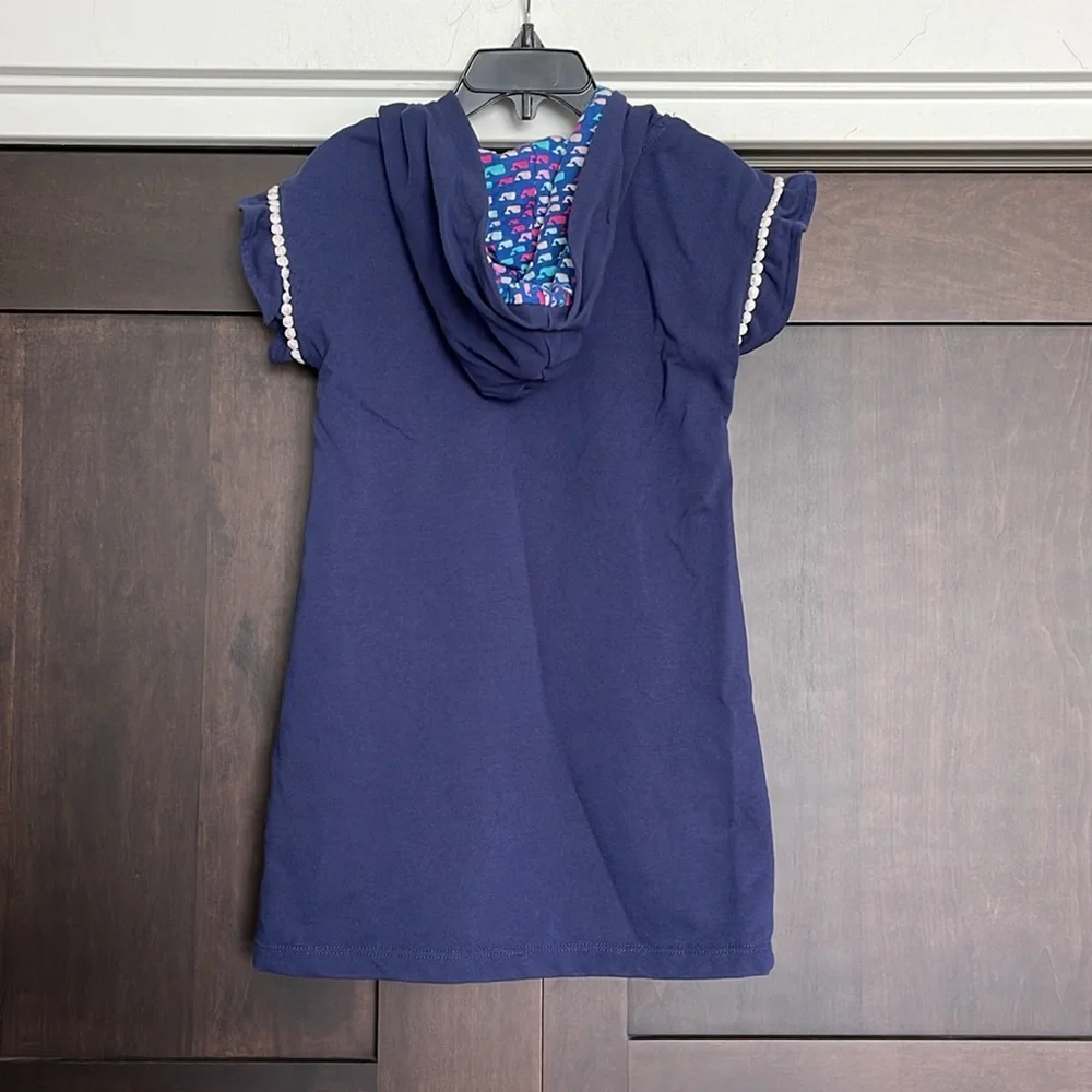 Vineyard Vines Girls Hooded Terry Ruffle Dress and Star Hoodie Size 4T